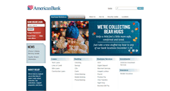 Desktop Screenshot of americanbank.com